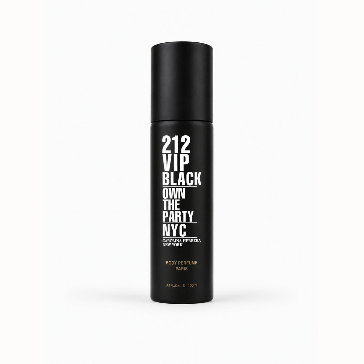 212 VIP Black Non-Gas Body Spray aromatic spicy vanilla musky men fragrance in Pakistan