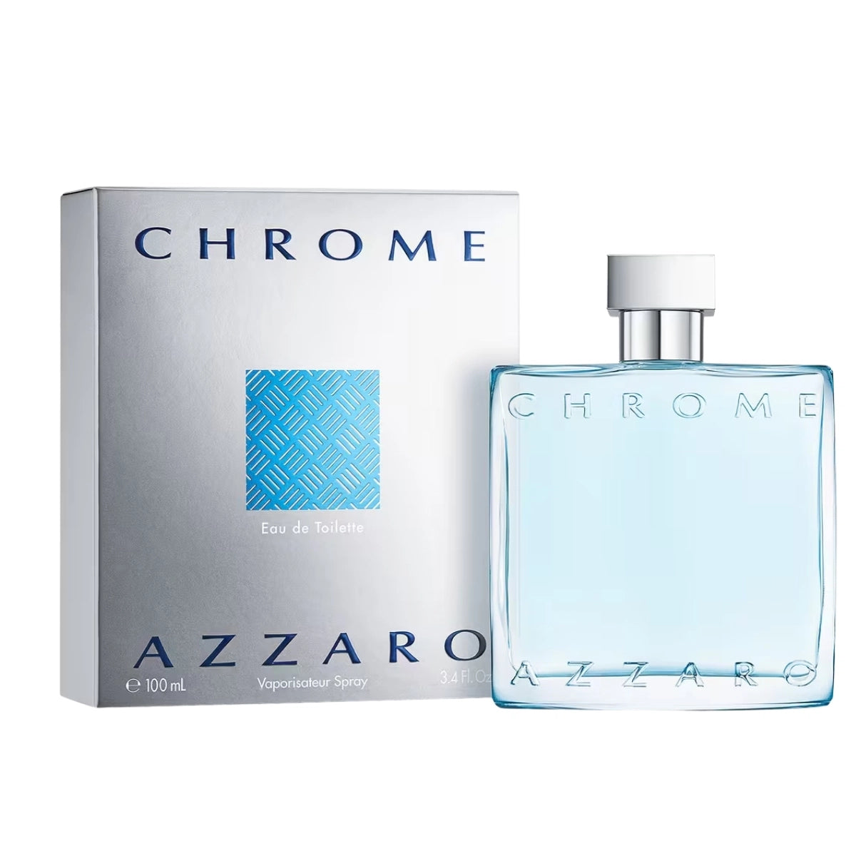 Azzaro Chrome Eau De Toilette for Men Fresh Citrus Aquatic Perfume Pakistan