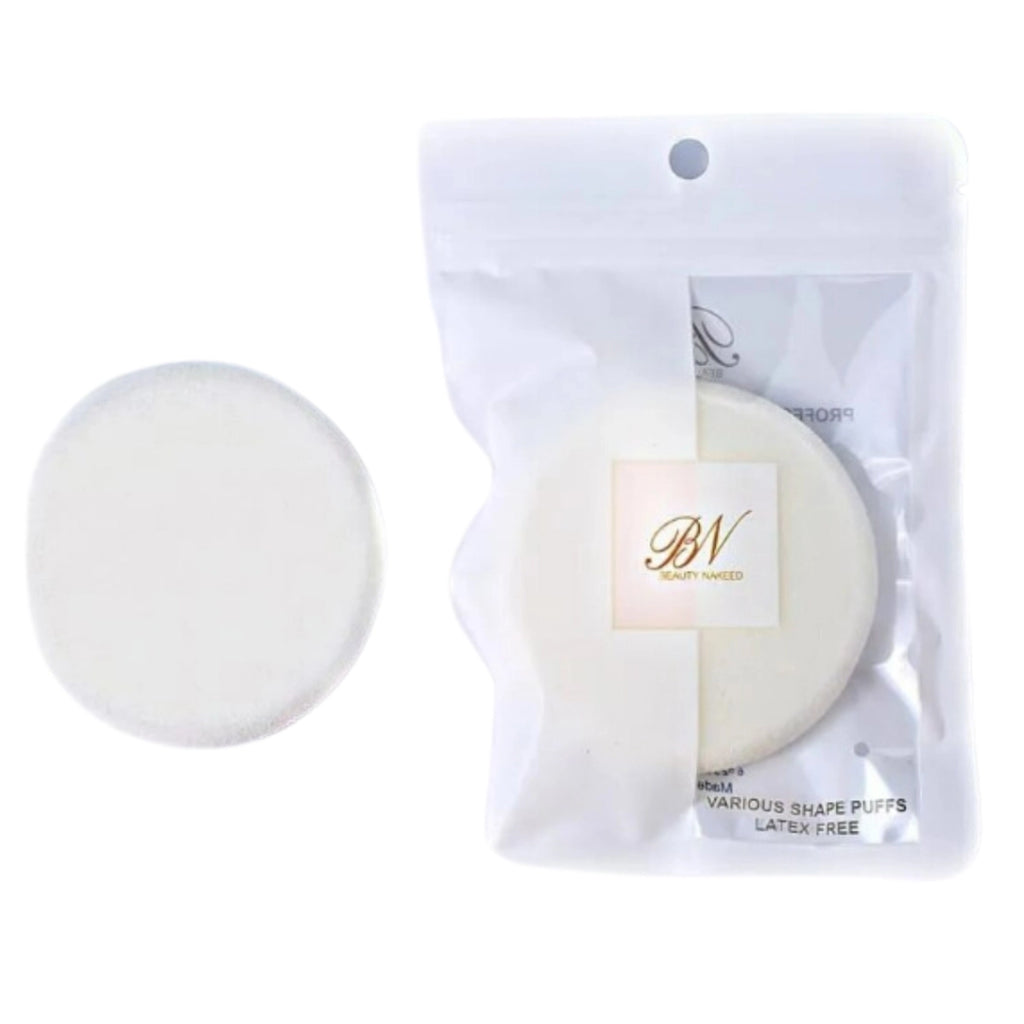 beauty nakeed makeup puff round oval foundation sponge