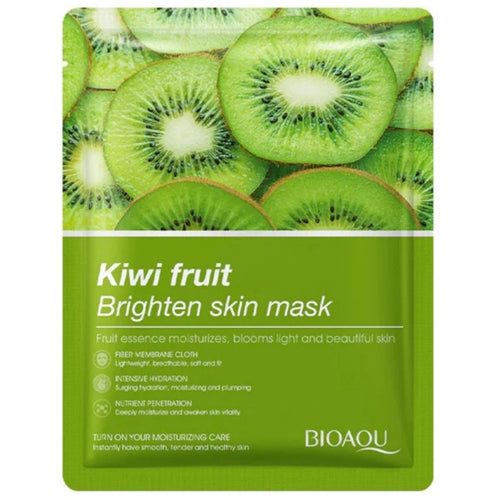 Bio Aqua Kiwi Fruit Brighten Facial Sheet Mask packaging