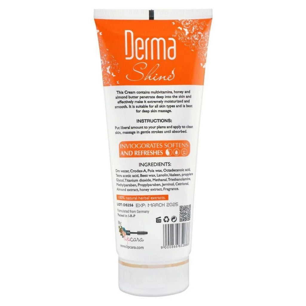Derma Shine Almond Massage Cream 200g – Nourishing Facial Massage Cream in Pakistan