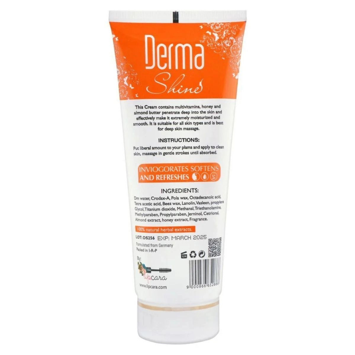 Derma Shine Almond Massage Cream 200g – Nourishing Facial Massage Cream in Pakistan