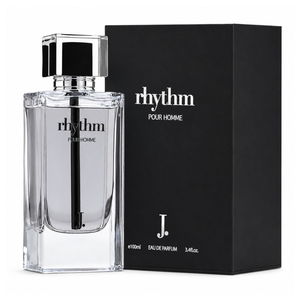 J. Rhythm Pour Homme Eau de Parfum 100ml bottle