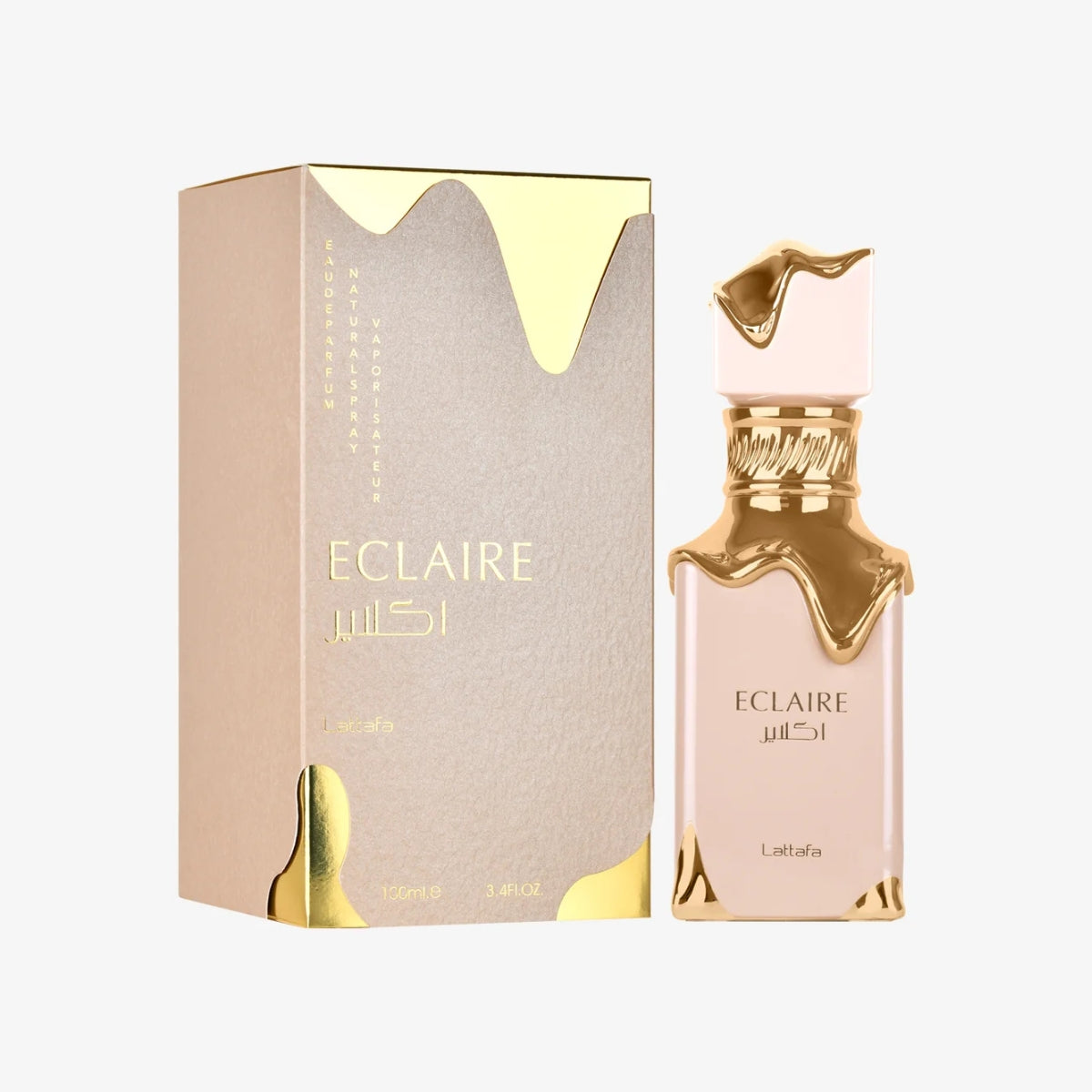 Lattafa Eclaire Eau de Parfum 100ml – Sweet Vanilla & Caramel Floral Perfume for Women