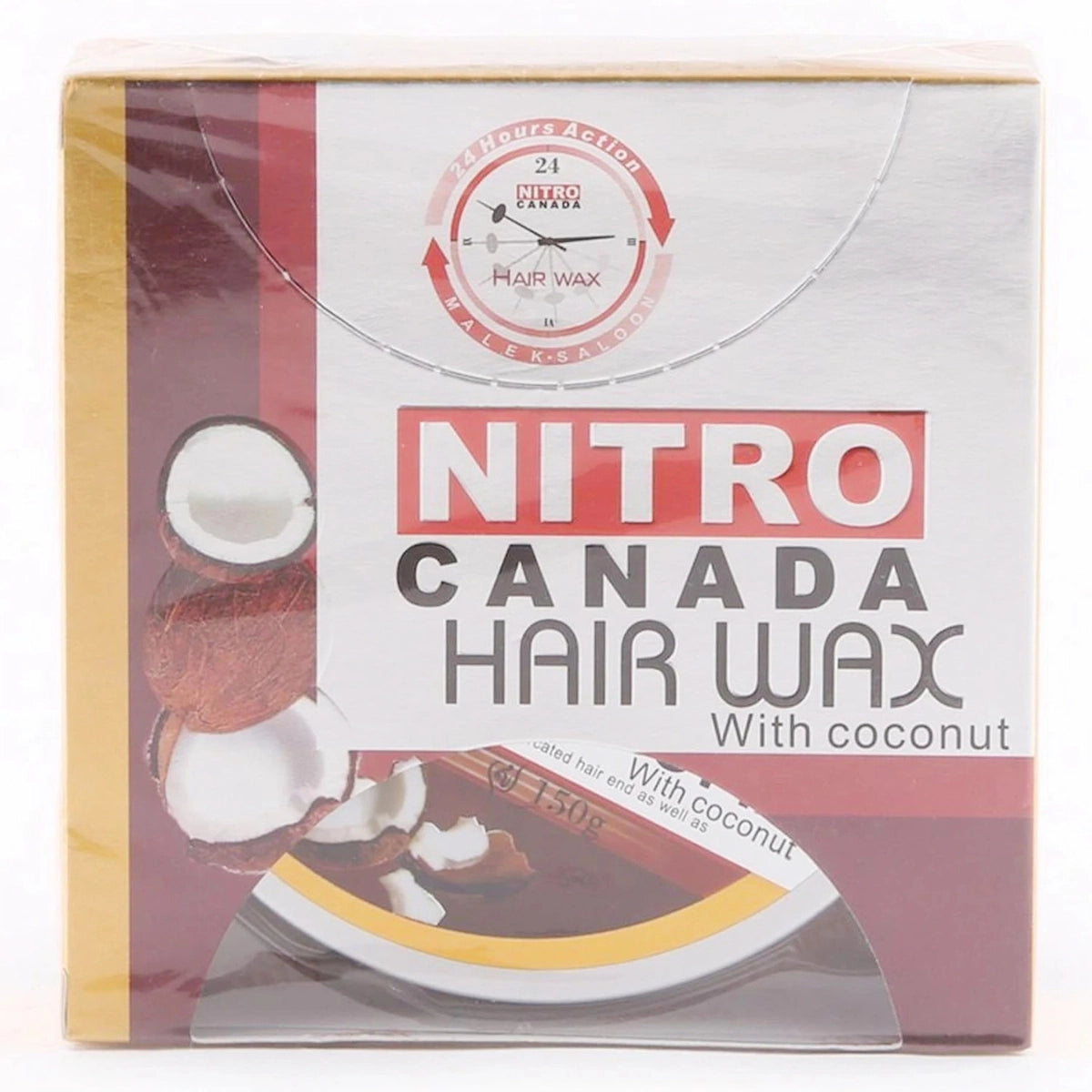 Nitro Canada Hair Wax with Coconut – Flexible hold and deep nourishment