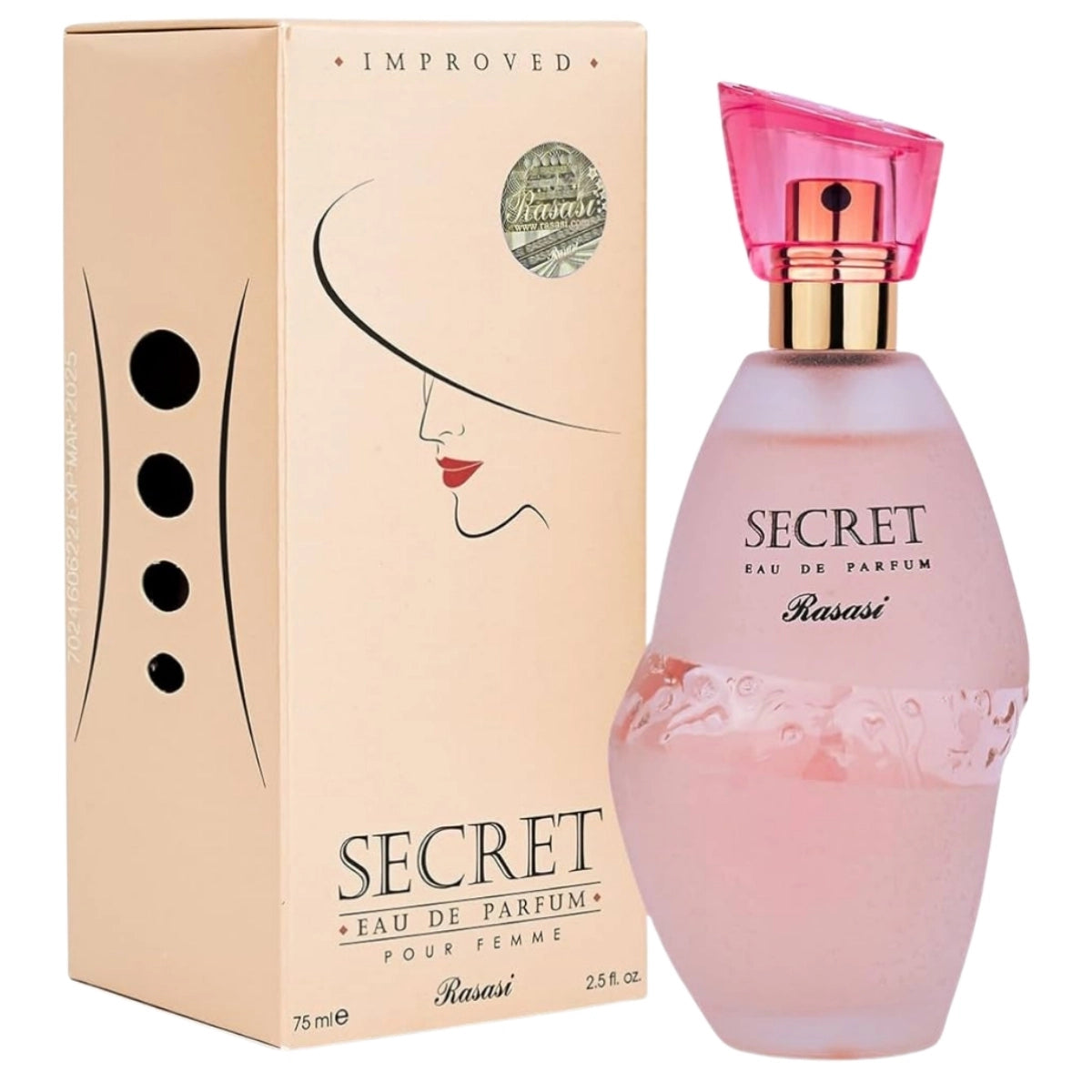 Rasasi Secret Eau De Parfum for Women Floral Fruity Perfume in Pakistan