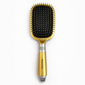 Premium Wallson paddle hair brush with cushion base and ball tip bristles for detangling and blow dry styling