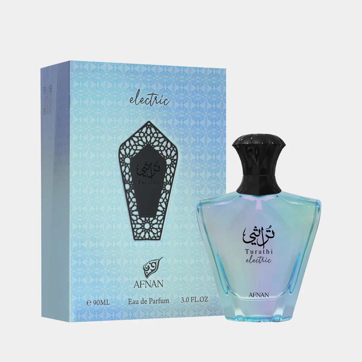 Afnan Turathi Electric EDP 100ml original luxury unisex citrus fruity perfume