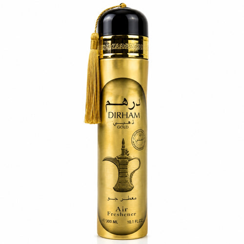 Dirham Gold air freshener - elegant and refreshing fragrance.