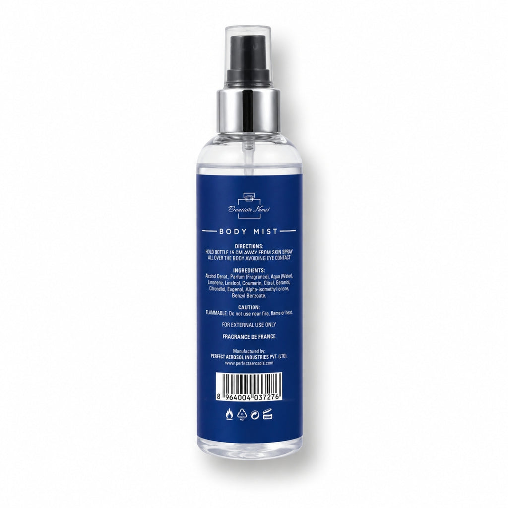 brand's next blue madam Body mist 120ml bottle for women ladies girls best cheap budget friendly near me original in pakistan karachi lahore islamabad back