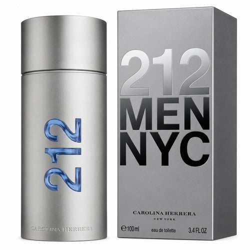 Carolina Herrera 212 Men Eau de Toilette Original Designer Perfume Pakistan 100ml