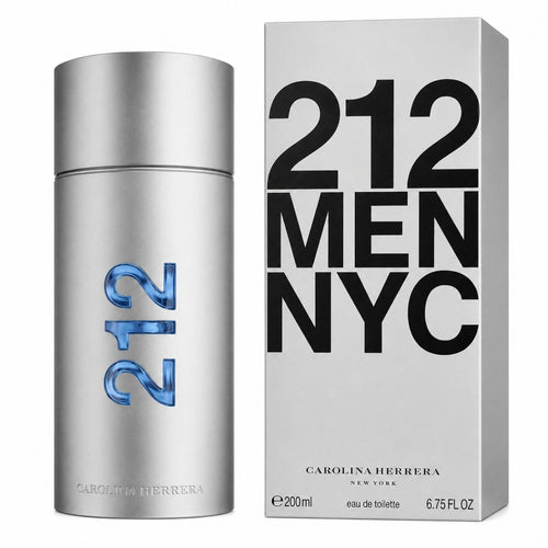 Carolina Herrera 212 Men Eau de Toilette Original Designer Perfume Pakistan 200ml