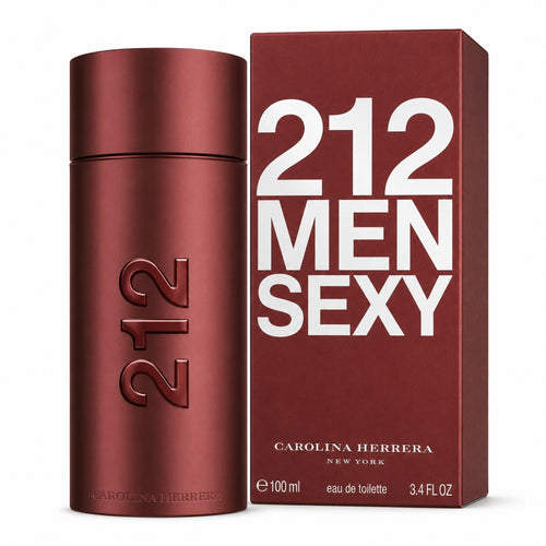 Carolina Herrera 212 Sexy Men Eau de Toilette Original Designer Perfume Pakistan