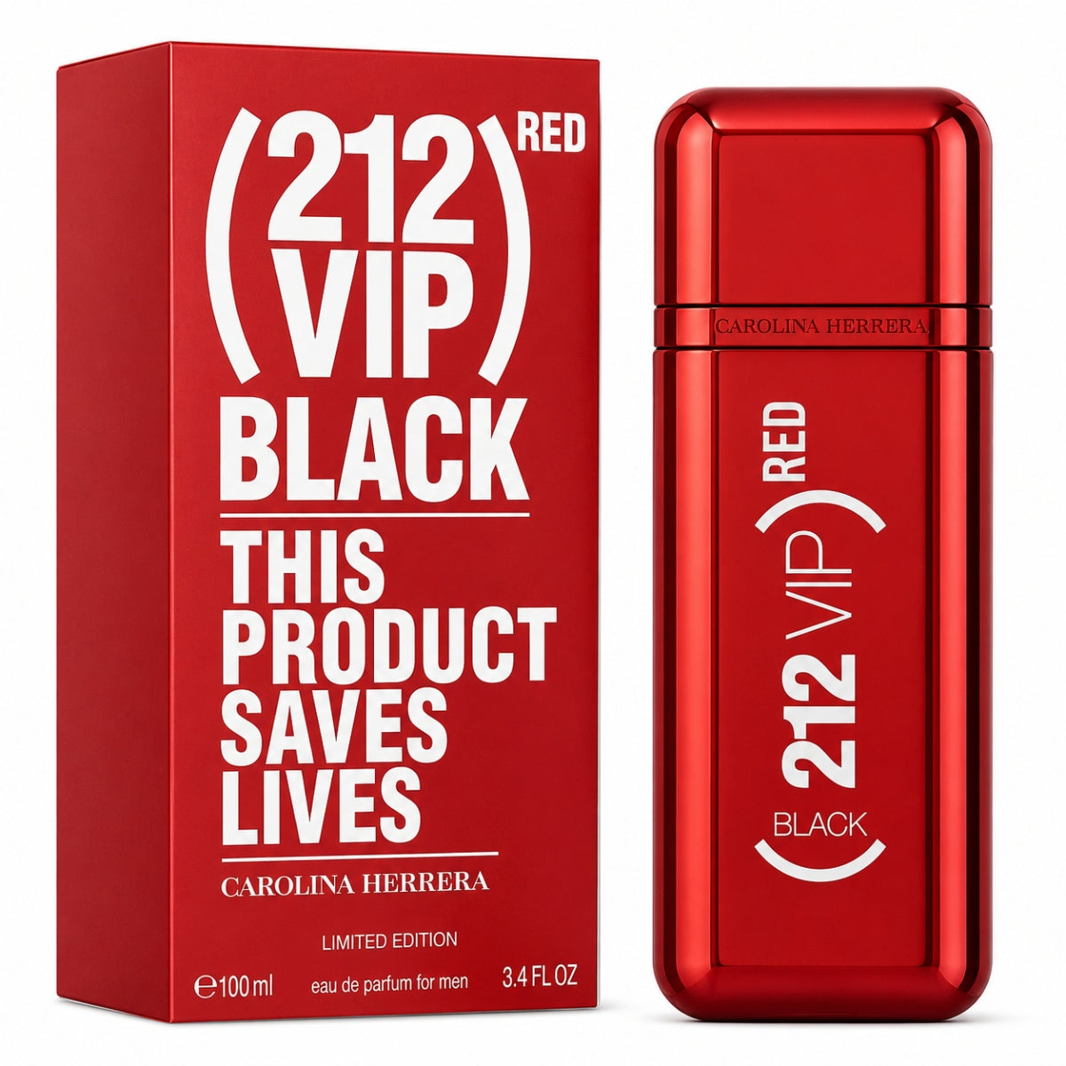 Carolina Herrera 212 VIP Black Red Eau de Parfum Original Designer Perfume Pakistan