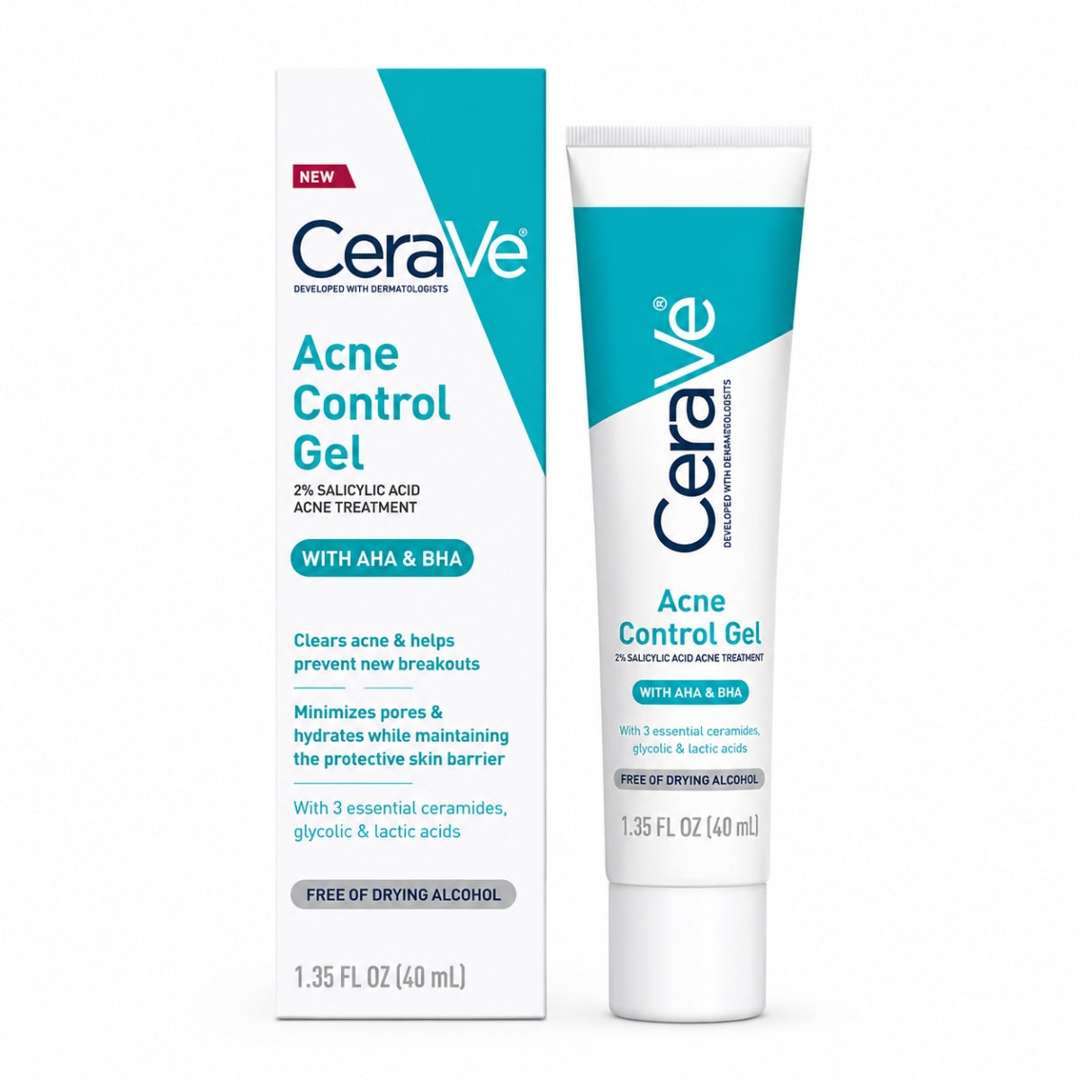 CeraVe Acne Control Gel Salicylic Acid Acne Treatment Pakistan
