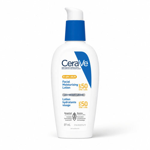 Original CeraVe AM Facial Moisturizing Lotion SPF 50 89ml daily face moisturizer in Pakistan