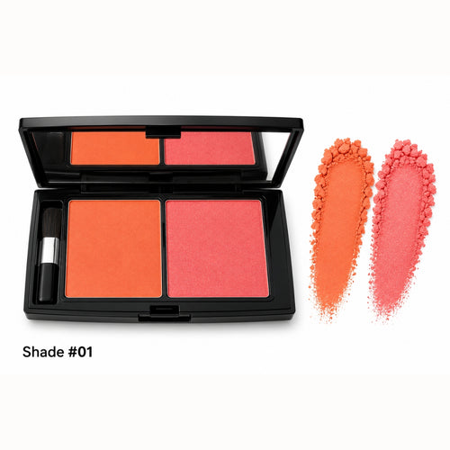 Christine Blush On 2 Color satin finish powder cheek blush in Pakistan shade 01