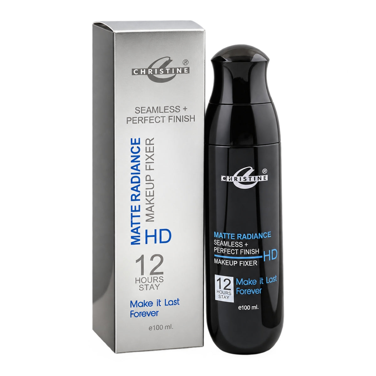 Christine Matte Makeup Fixer 100ml affordable low cost shine control setting mist bottle