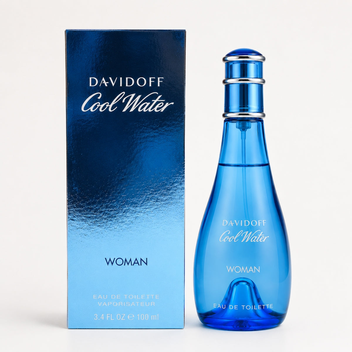 Davidoff Cool Water Women Perfume – Aquatic floral scent for summer and daily wear