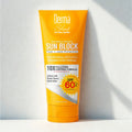 Derma Shine Sunblock SPF 60 lightweight sunscreen for face and neck protection