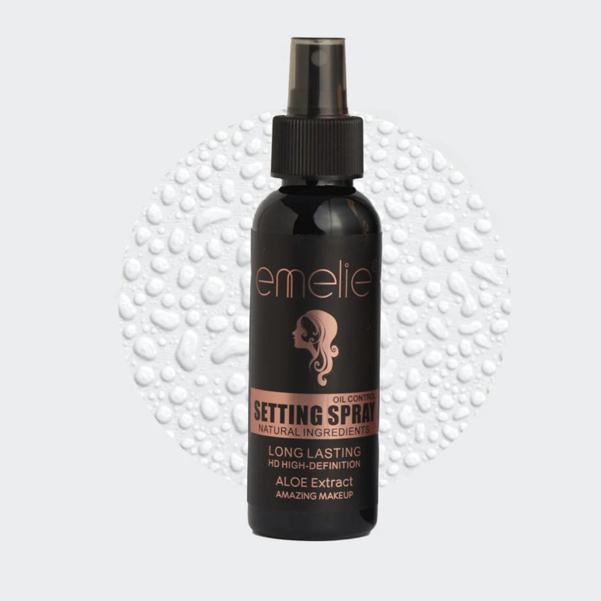 Emelie Oil Control Setting Spray – Matte Finish with Aloe Extract