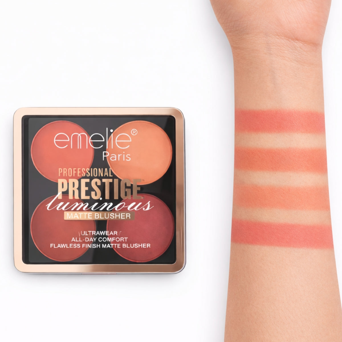 Emelie Professional Luminous Matte Blusher