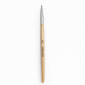 Fine tip eyeliner brush for gel and liquid liner precise application
