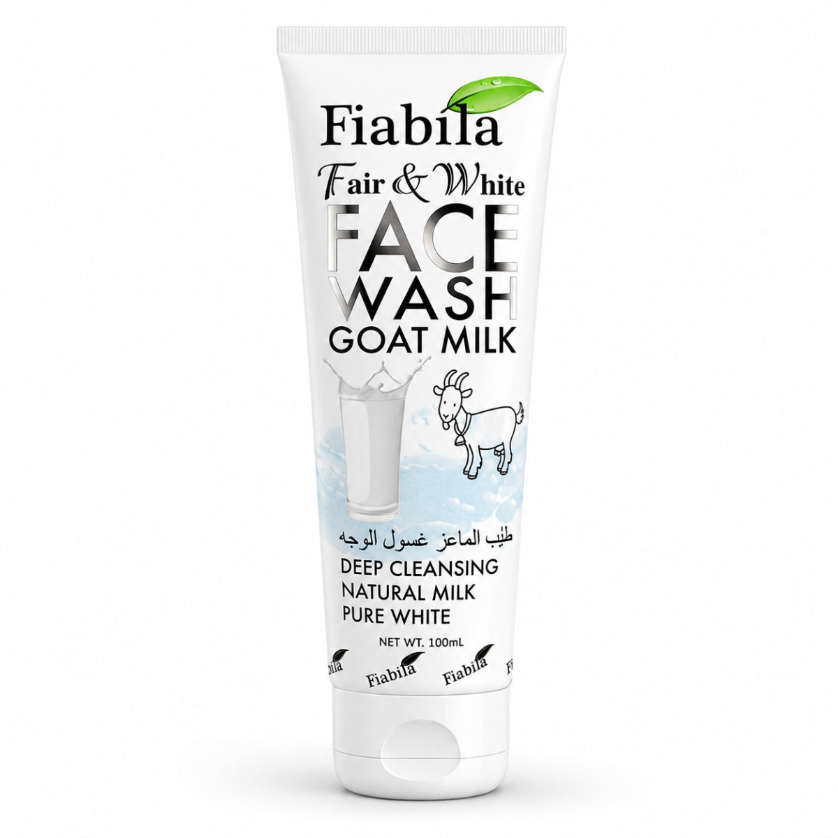 Fiabila Goat Milk Face Wash 100ml Nourishing Face Cleanser Pakistan