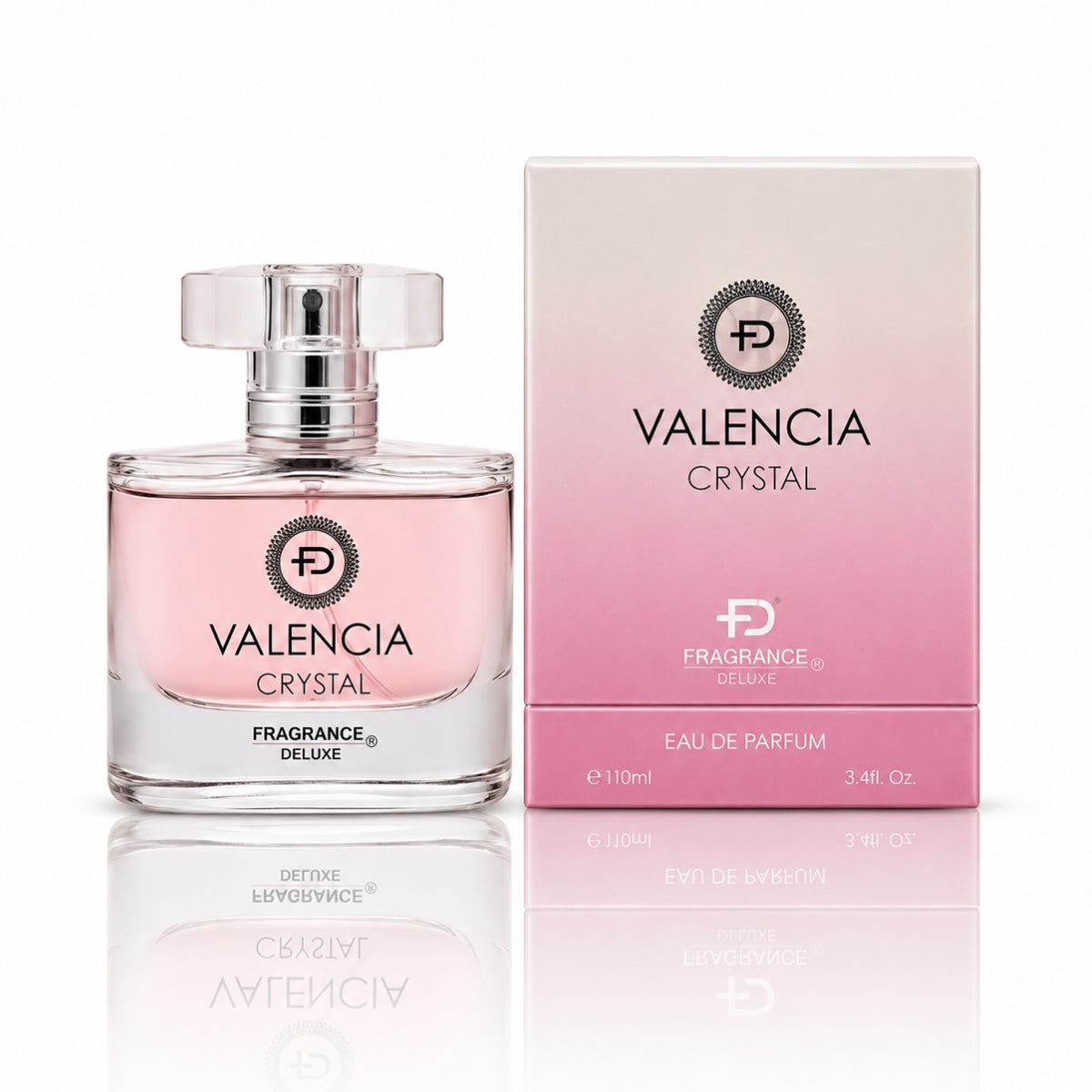 Fragrance Deluxe Valencia Crystal Eau De Parfum 100ml floral fruity women's perfume in Pakistan