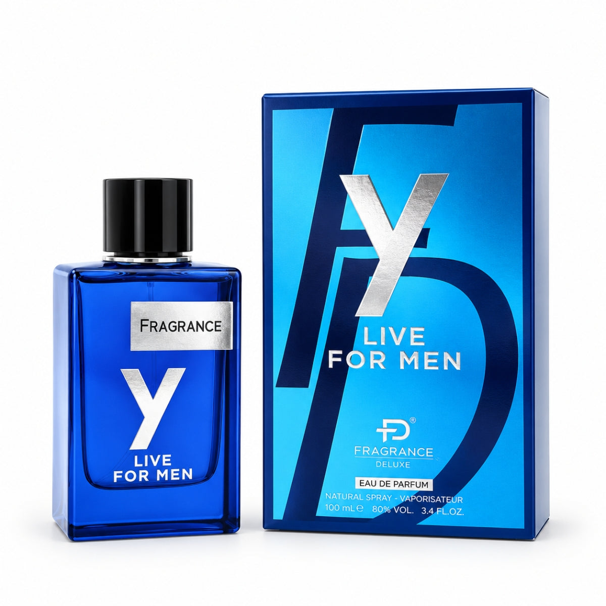 Fragrance Deluxe Y Live for Men 100ml EDP perfume bottle near me original price in pakistan karachi lahore islamabad peshawar multan sukkur sialkot gujranwala ysl y clone