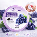 Glamorous Nail Remover Tissue-Grapes
