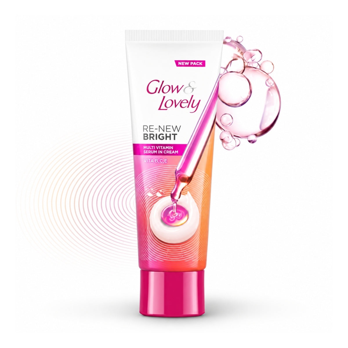 Glow and Lovely Renew Bright Cream 80g multivitamin face cream Pakistan