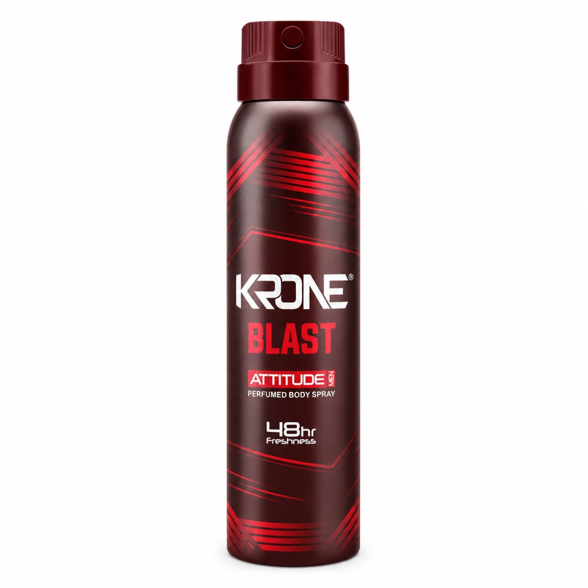 Krone Attitude Blast Body Spray for a bold and energetic scent.