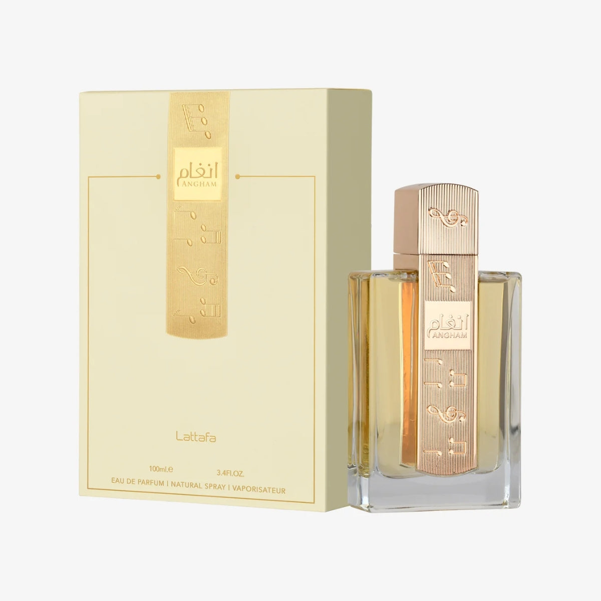 Lattafa Angham 100ml – Oriental Vanilla Unisex Perfume with Mandarin & Vanilla