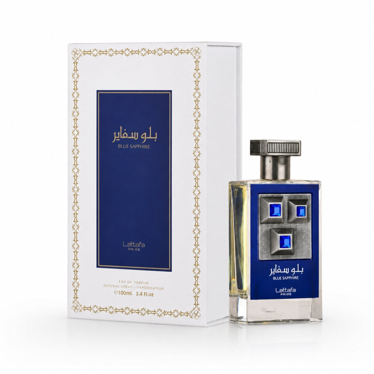 Lattafa Blue Sapphire 100ml fresh Arabic perfume for men and women in Pakistan
