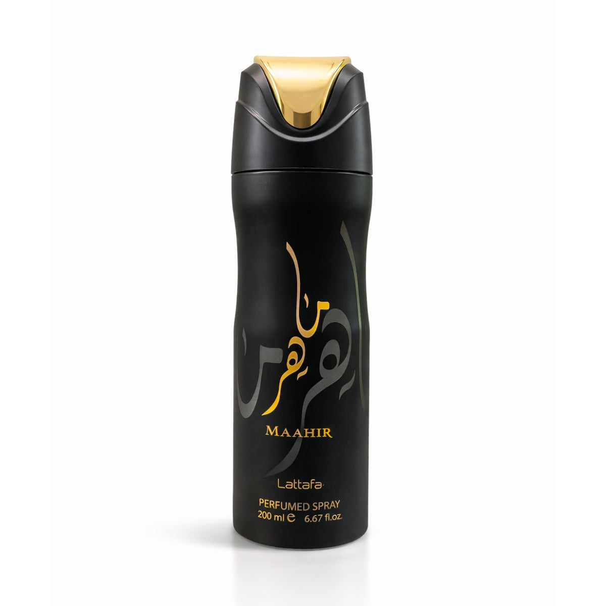 Lattafa Maahir Body Spray fresh citrus woody masculine long lasting fragrance Pakistan
