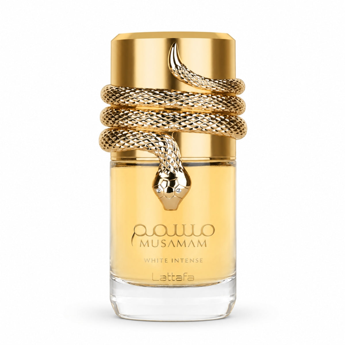 Lattafa Musamam White Intense 100ml EDP perfume bottle best price in pakistan near men original