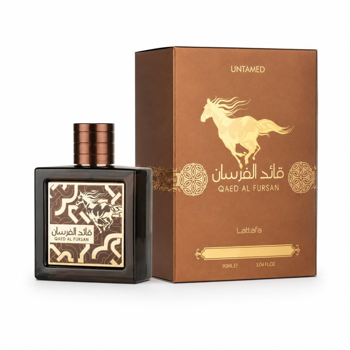 Lattafa Qaed Al Fursan Untamed EDP sweet spicy Arabic perfume for men and unisex in Pakistan