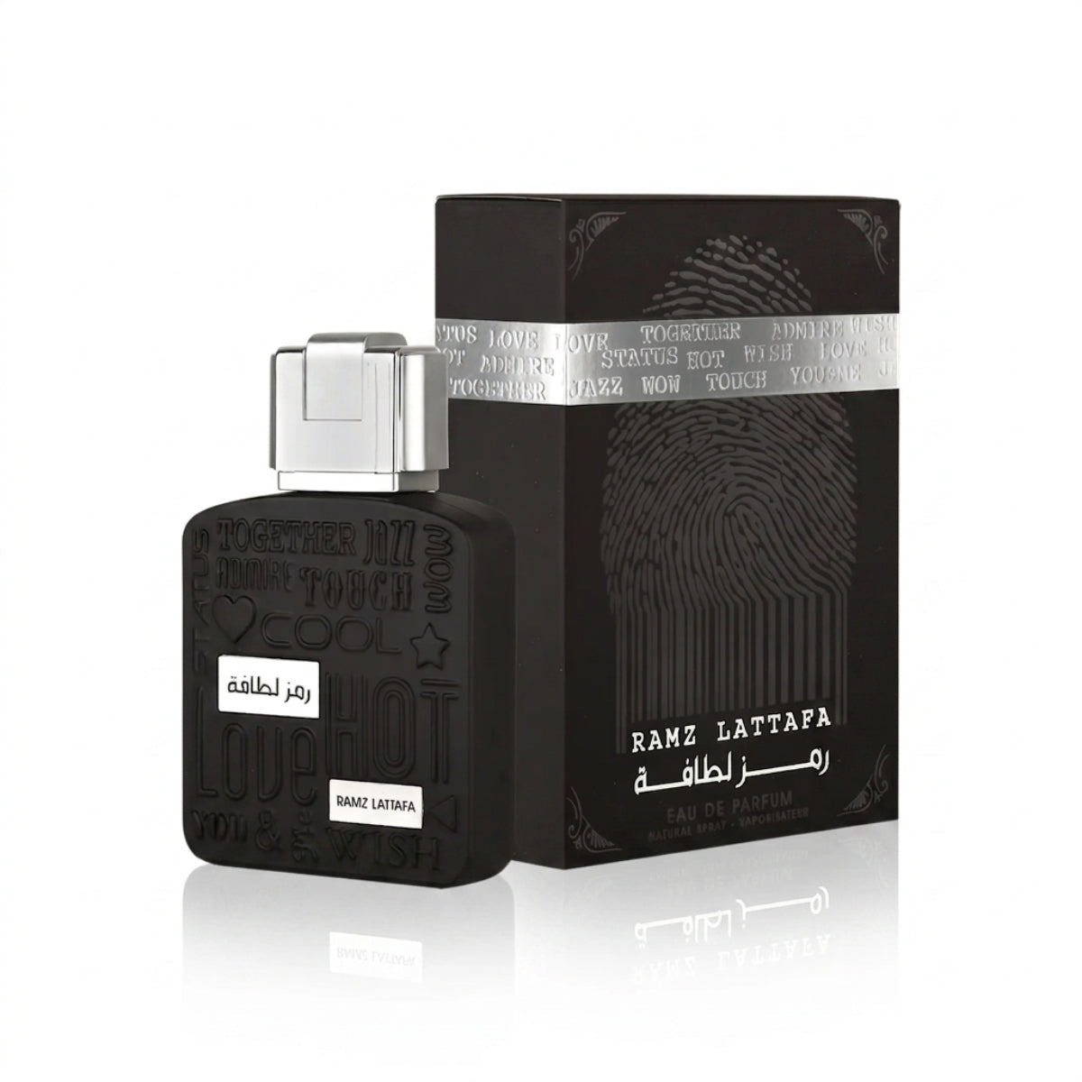 Lattafa Ramz Silver Eau De Parfum 100ml long lasting men's perfume in Pakistan