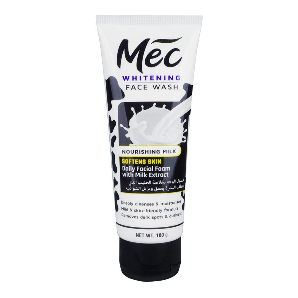 Mec Brightening Nourishing Milk Face Wash 100 g – Daily Brightening & Nourishing Cleanser in Pakistan