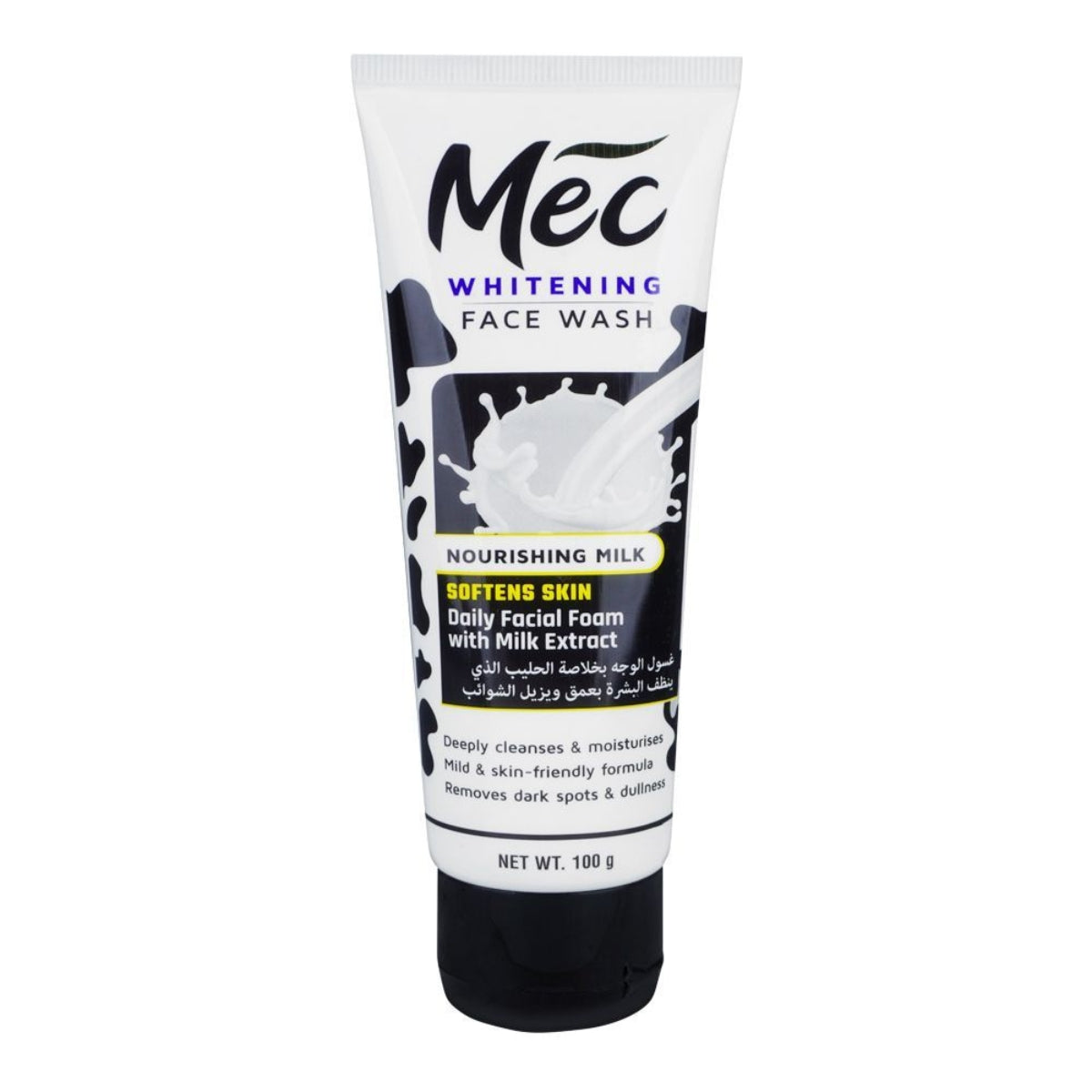 Mec Brightening Nourishing Milk Face Wash 100 g – Daily Brightening & Nourishing Cleanser in Pakistan