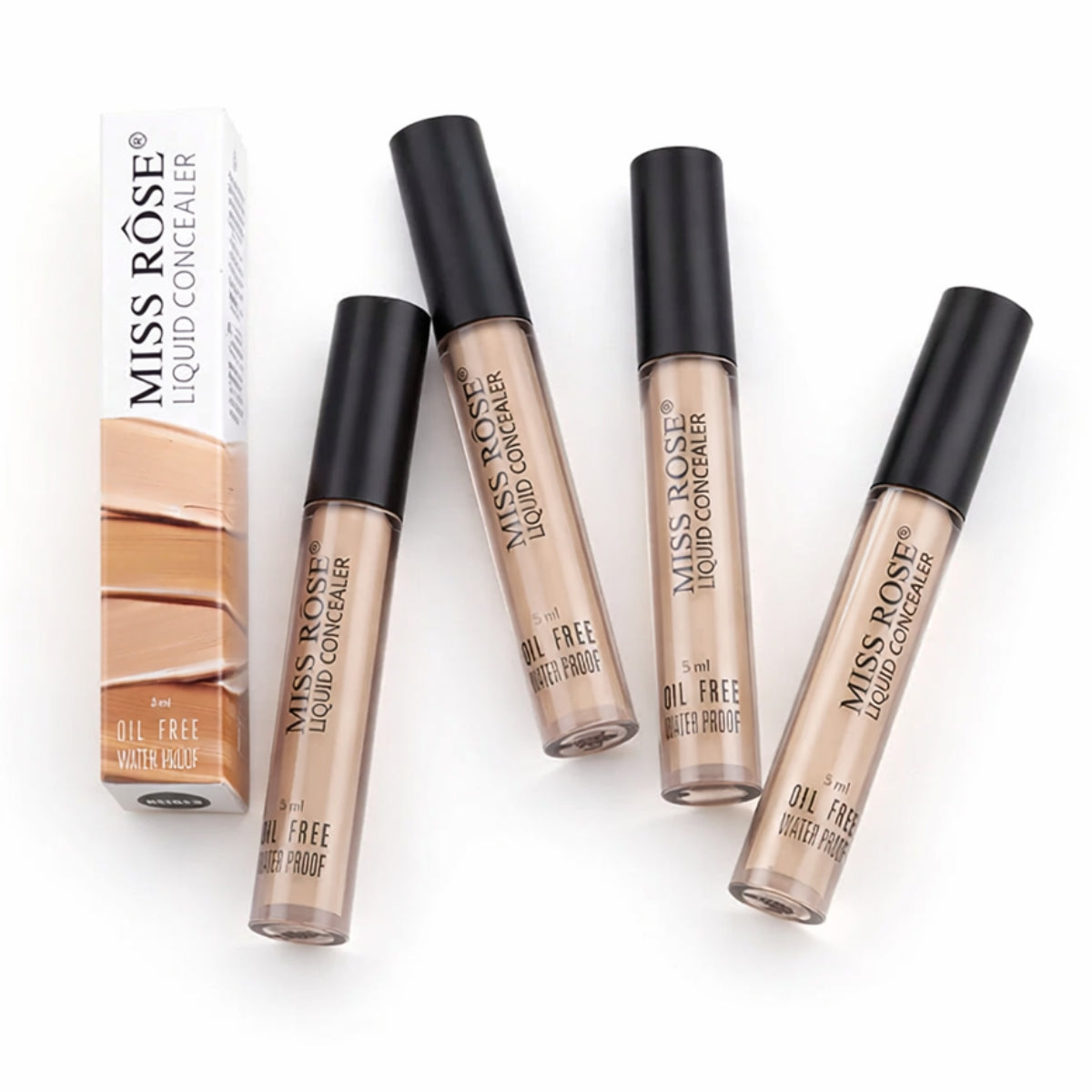 Miss Rose Full Coverage Concealer waterproof for dark circles acne blemishes smooth finish
