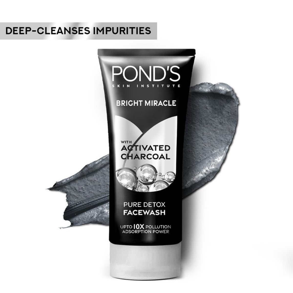 Ponds Bright Miracle Detox Face Wash Activated Charcoal Pakistan