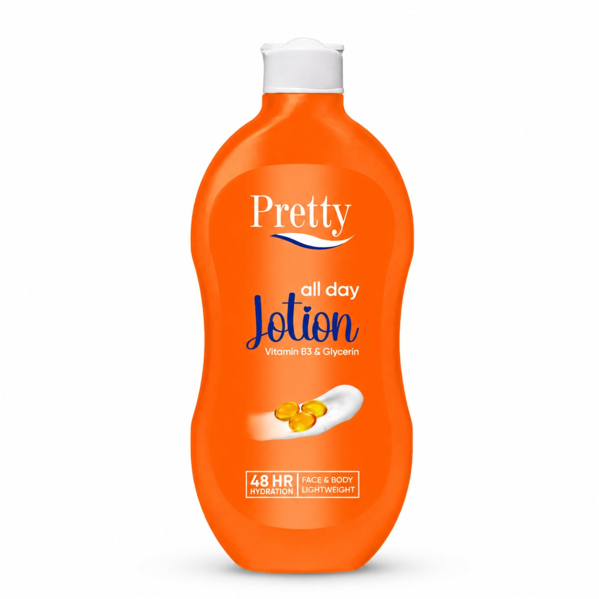 Pretty All Day Lotion with Vitamin B3 and Glycerin for Winter Dry Skin 150ml price in pakistan near me original karachi lahore islamabad peshawar quetta multan sukkur winter season 48hr