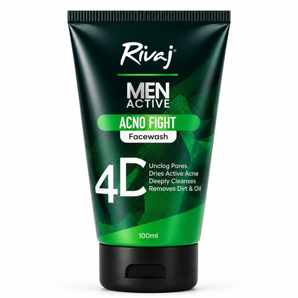 Rivaj Men Acno Fight Face Wash 100ml anti acne face wash for oily skin in Pakistan