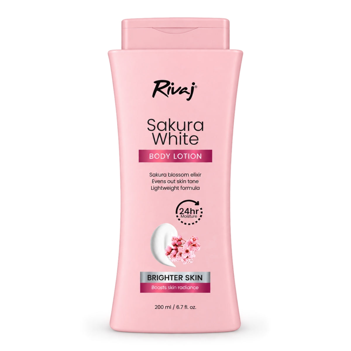 rivaj sakura white body lotion brighten skin moisturizing Winter Dry Skin 200ml price in pakistan near me original karachi lahore islamabad peshawar quetta multan sukkur winter season 48hr