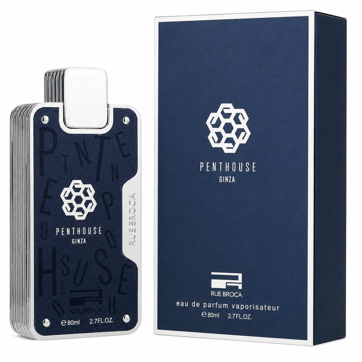 Penthouse Ginza perfume bottle and packaging on a white background
