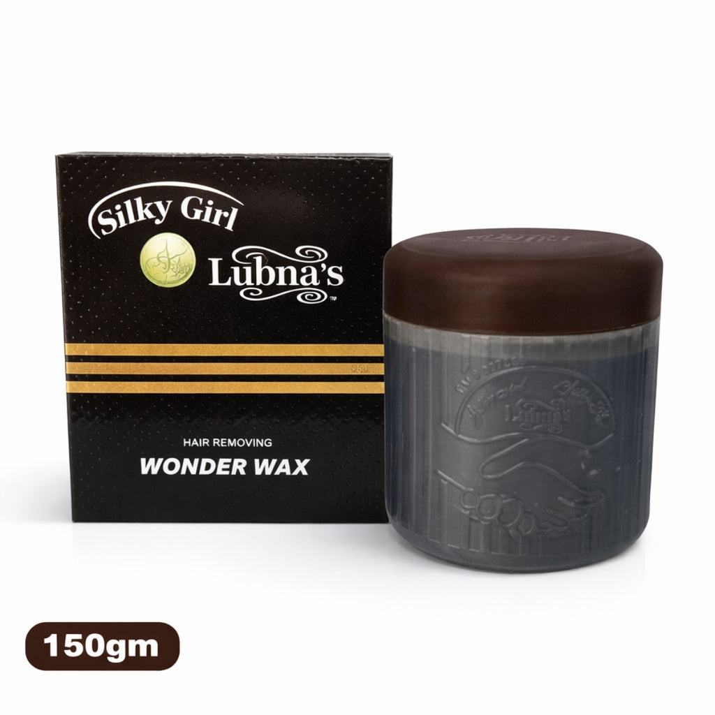 Silky Girl Lubna’s Wonder Wax – No Strip Facial Hair Removal Wax 150gm
