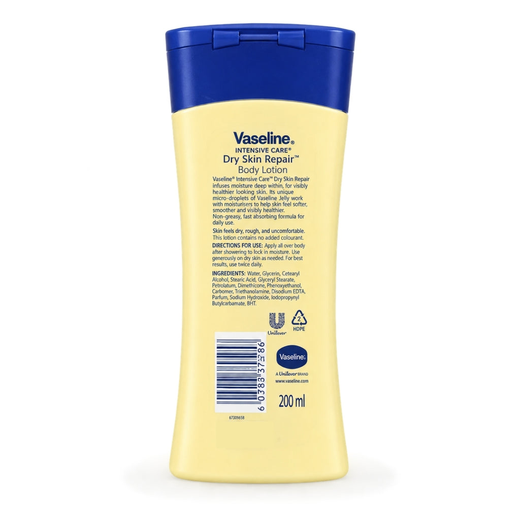 vaseline dry skin repair 72 hour deep moisturizing Winter Dry Skin 200ml price in pakistan near me original karachi lahore islamabad peshawar quetta multan sukkur winter season  back