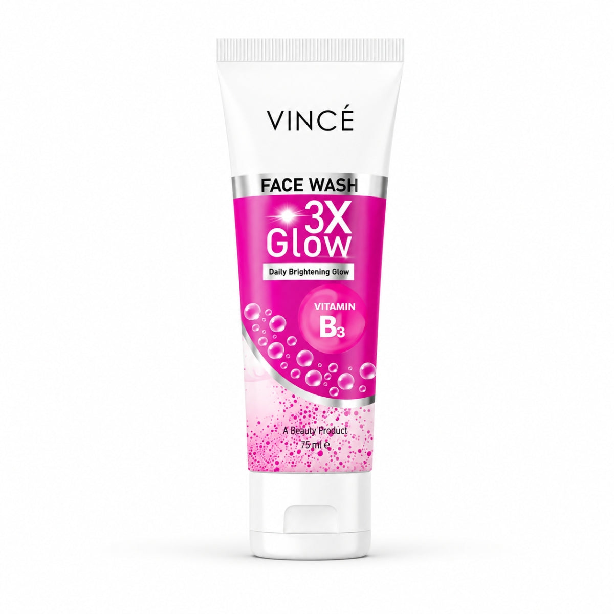 VINCÉ 3X Glow Face Wash Original Brightening Face Wash Pakistan